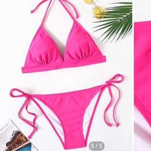 NWT hot pink bikini